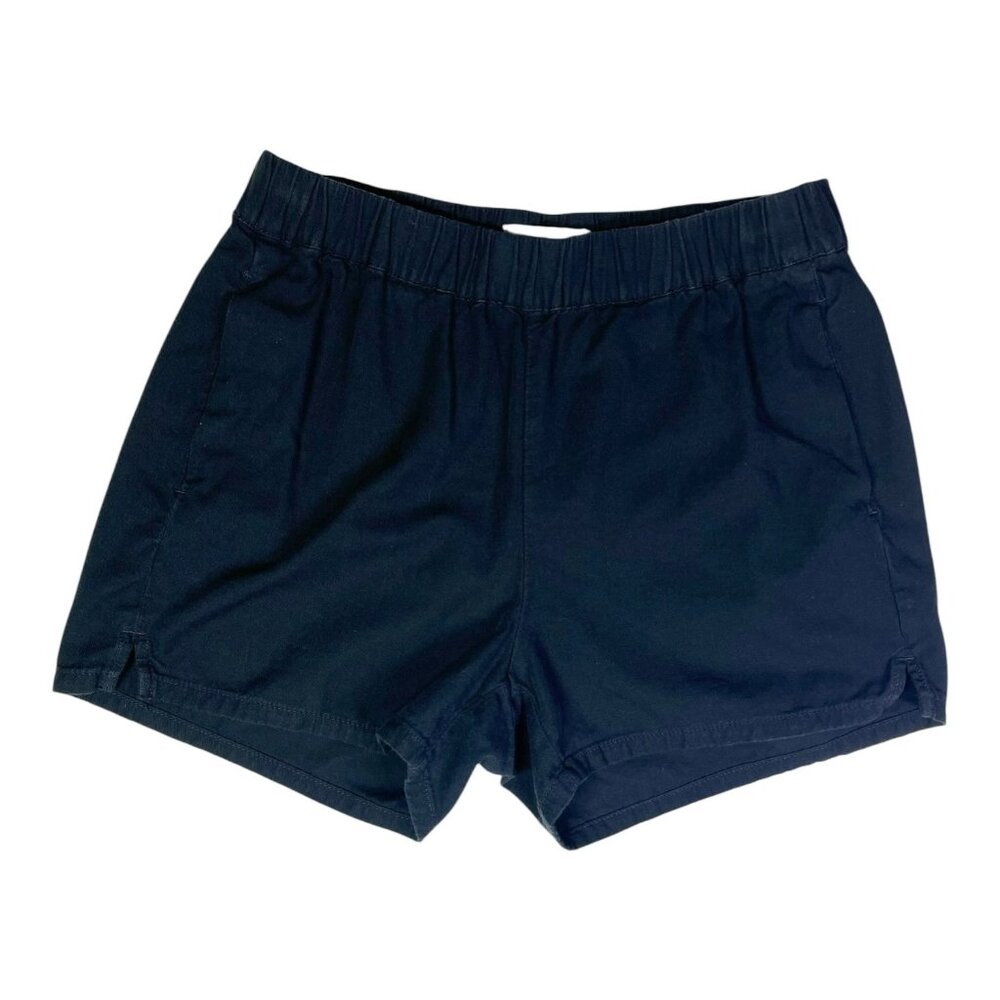 Madewell Size XS Pull-On Black Shorts Pockets Cotton Blend K6008